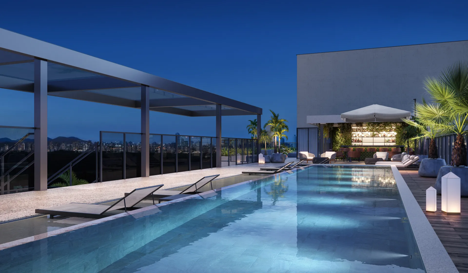 Voz - Área da Piscina